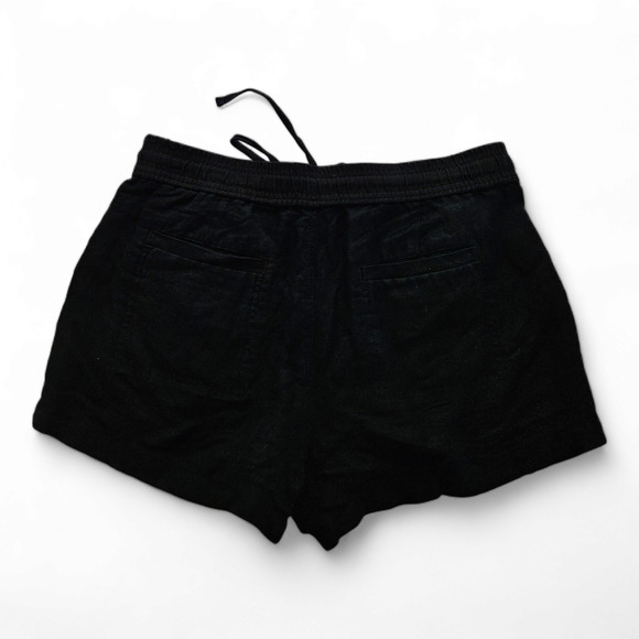 Pants - Lou & Gray Black Women's Linen Blend Shorts Size Small